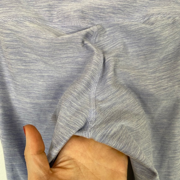 Full Length New Balance Leggings- Heathered Purple - Picture 5 of 5